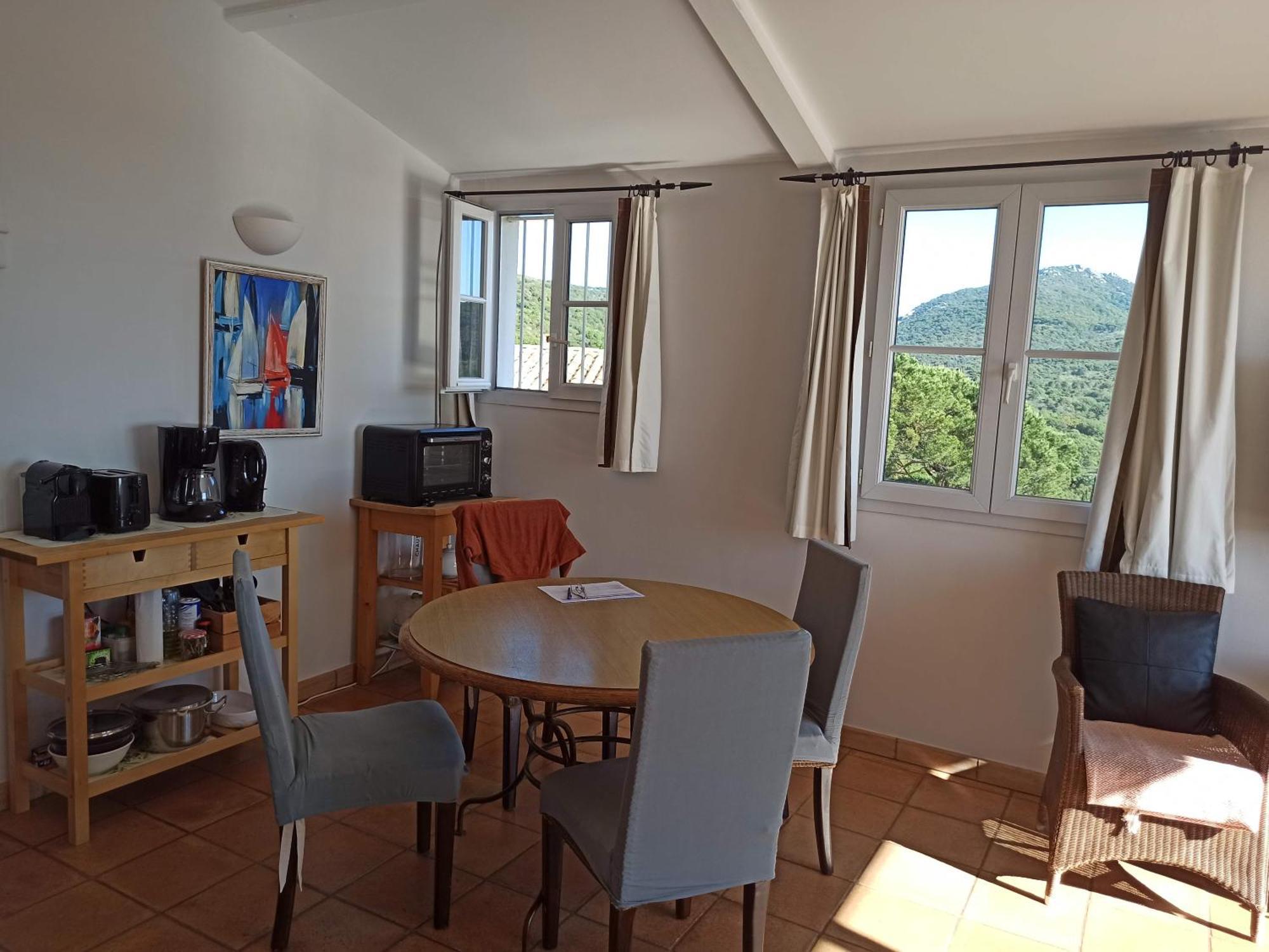 Les Restanques, Bastides Vue Golfe Saint Tropez Apartment กรีโมด์ ภายนอก รูปภาพ