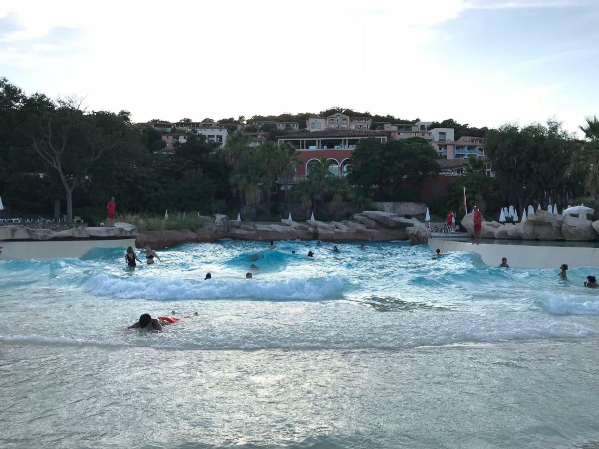 Les Restanques, Bastides Vue Golfe Saint Tropez Apartment กรีโมด์ ภายนอก รูปภาพ